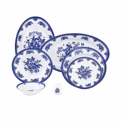 سرویس غذاخوری 28 پارچه چینی زرین ایران مدل ایتالیا اف فلورانس درجه عالی