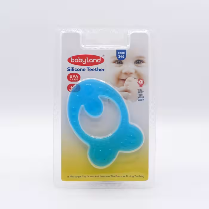 دندانگیر سیلیکونی کودک کد 246 بیبی لند Baby Land