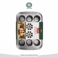 قالب تفلون مافین 12 خانه گرد فابیو 87227