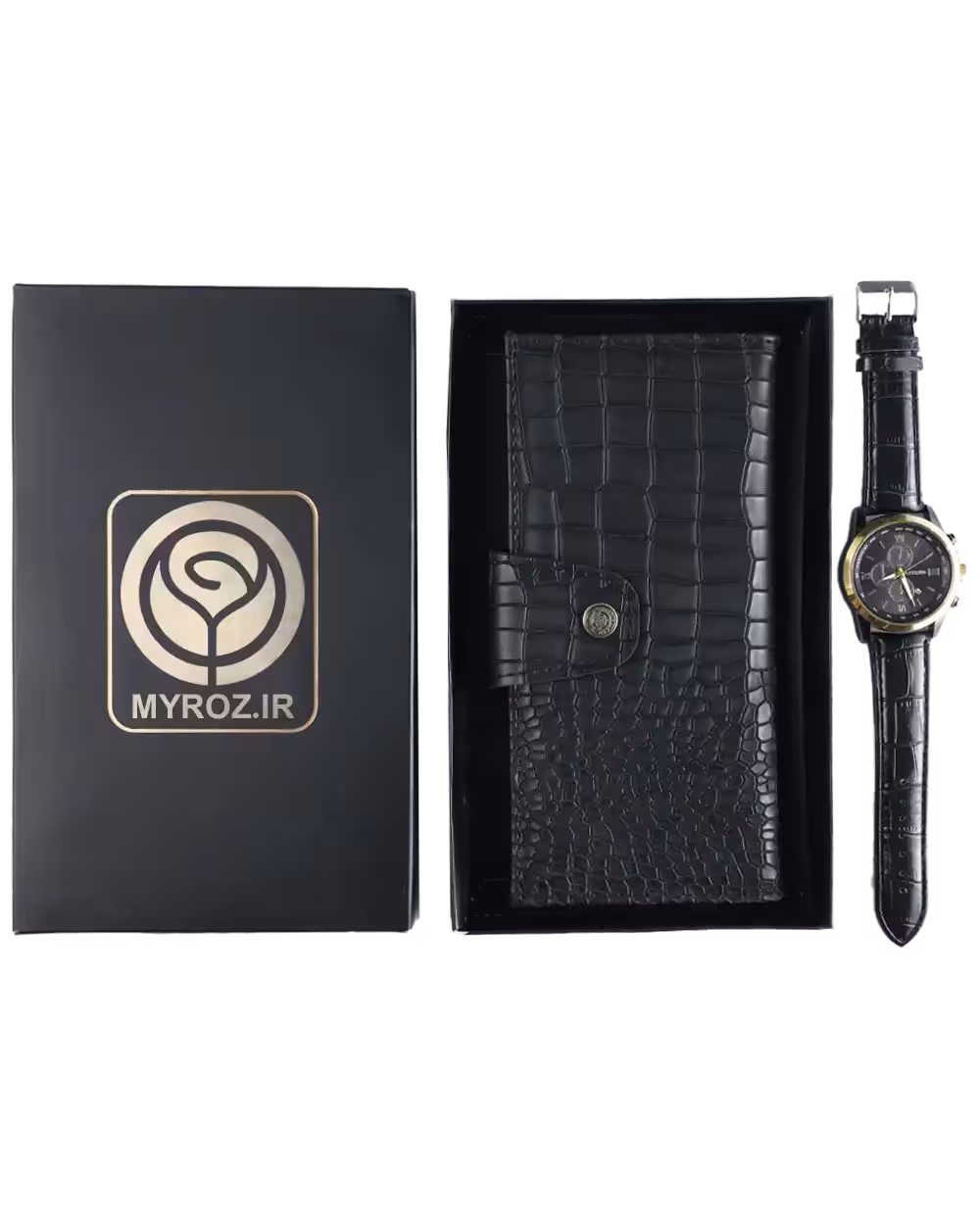 ست کیف و ساعت مچی سیتیزن CITIZEN