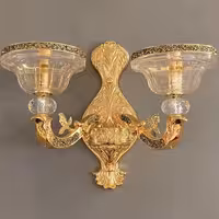 لوستر دیواری لوکس طلایی ،جدید و شیک | ترنم گالری شیراز