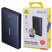 پاور بانک فست شارژ باسئوس مدل PicoGo P10076801123 PD 20W ظرفیت 10000 میلی آمپر ساعت