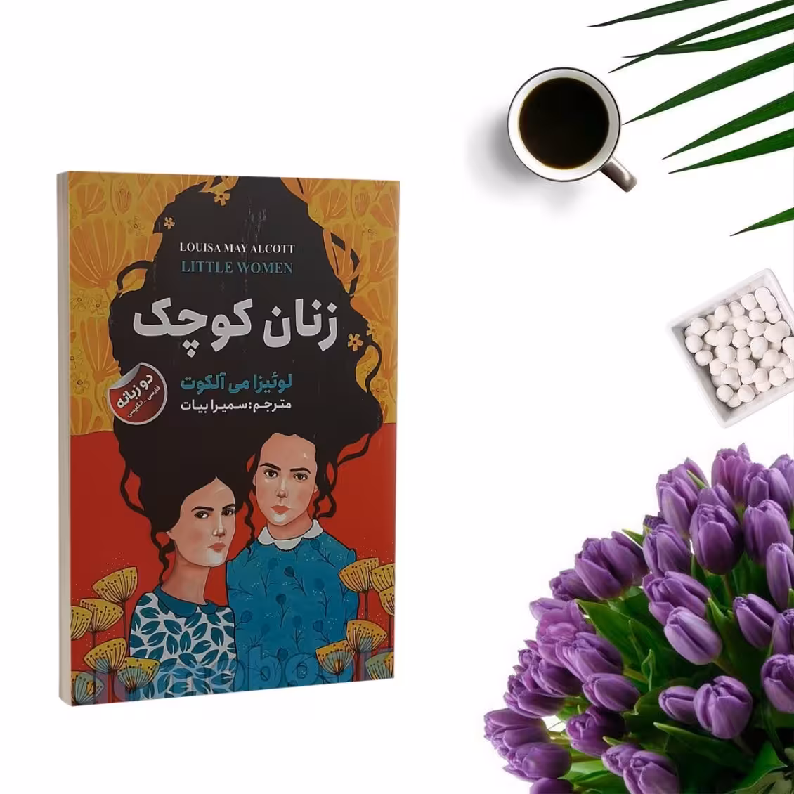 کتاب زنان کوچک اثر لوئیزا می آلکوت (دو زبانه )  انتشارات ایرمان