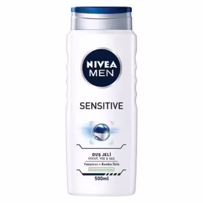 شامپو سر و بدن مردانه نیوآ مدل SENSITIVE حجم 500 میلی لیتر