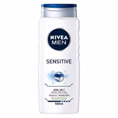 شامپو سر و بدن مردانه نیوآ مدل SENSITIVE حجم 500 میلی لیتر