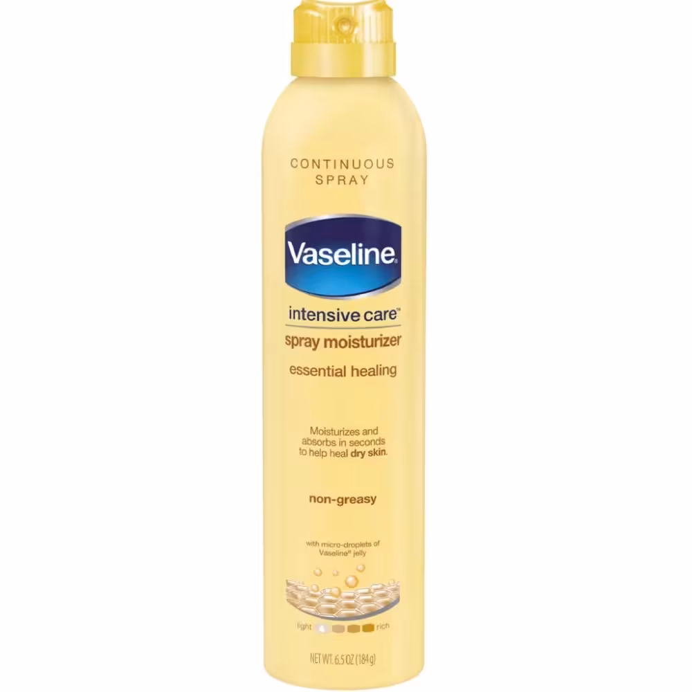 اسپری مرطوب کننده بدن وازلین Vaseline حاوی عصاره جو دوسر حجم 190 میل