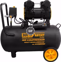 پمپ کمپرسور باد سایلنت 30 لیتری رایجت RAYJET مدل kk02030