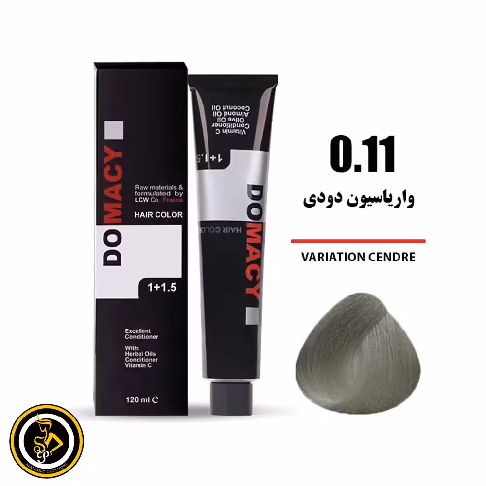 رنگ مو واریاسیون دودی دوماسی شماره 0.11