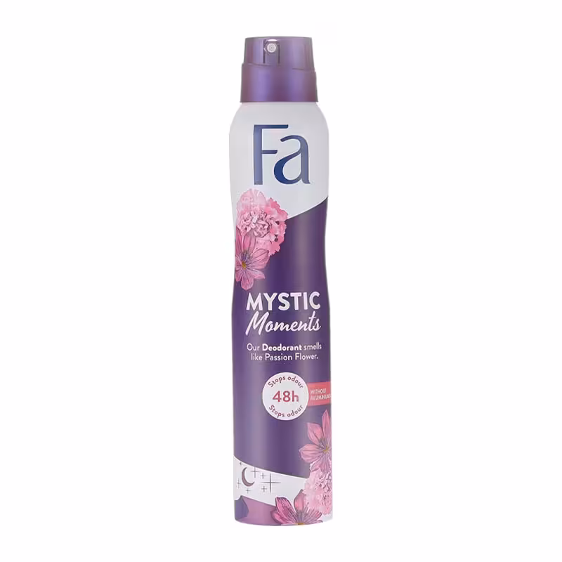 اسپری ضد تعریق فا Fa مدل رز صورتی Mystic Moments حجم 200ml
