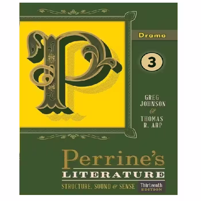 کتاب Perrines Literature 3 Drama 13editon