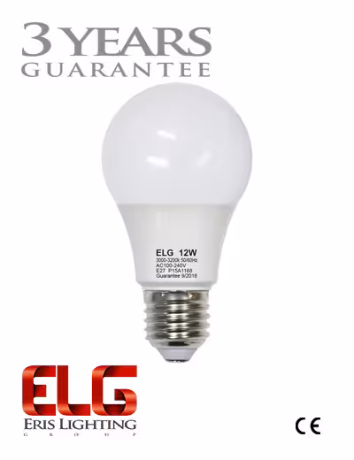 لامپ LED حبابی 12 وات