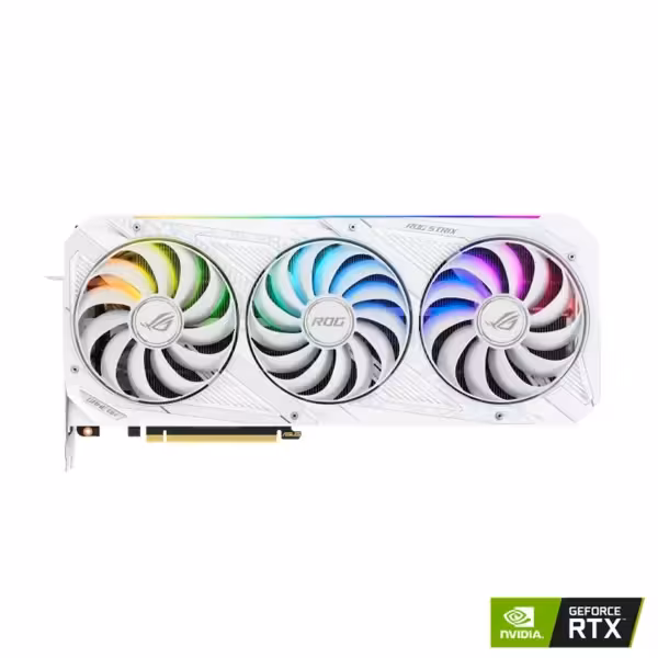 کارت گرافیک ایسوس ASUS ROG STRIX RTX 3090 GAMING WHITE 24GB