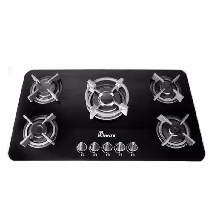 اجاق گاز بیمکث مدل 5085 پنج شعله مشکی