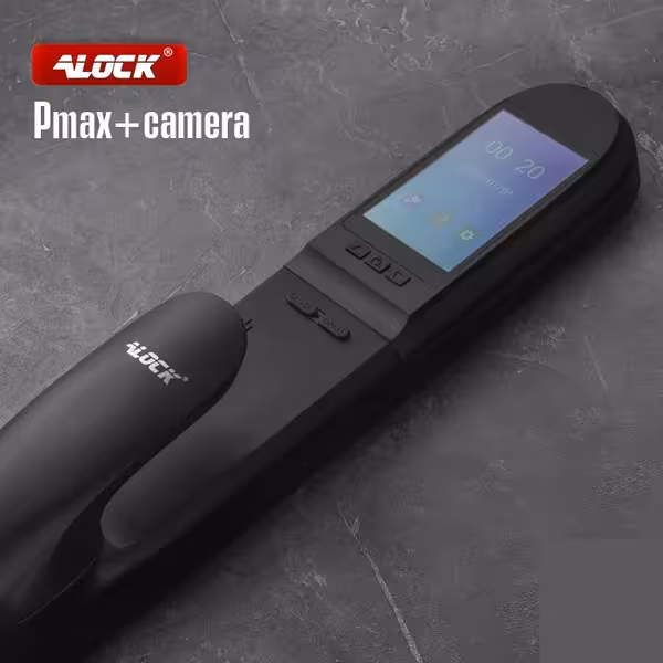 دستگیره چشمی دار و قفل اثر انگشتی دیجیتال ALOCK مدل Pmax Camera