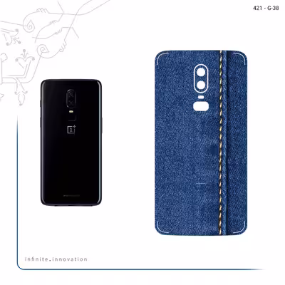 برچسب پوششی ماهوت مدل Fabric Texture 8 مناسب برای گوشی موبایل وان پلاس 6