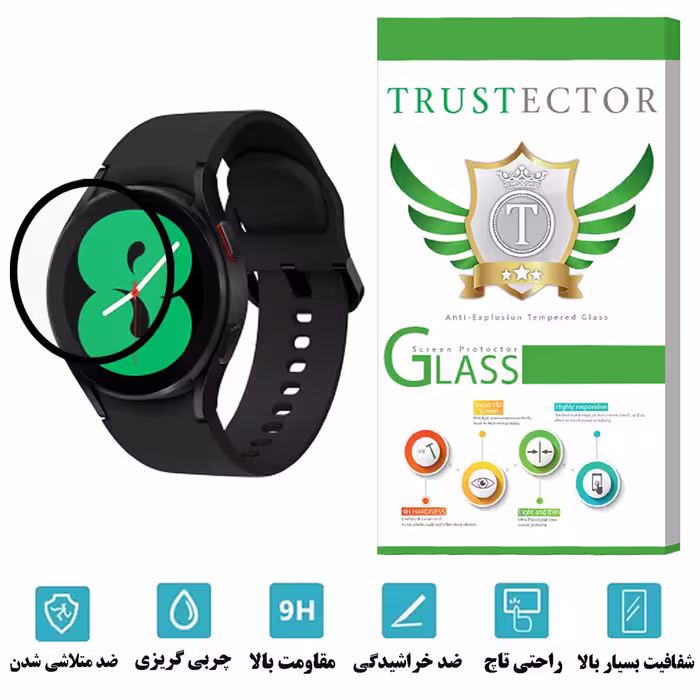 محافظ صفحه نمایش تراستکتور مدل PMTA مناسب برای ساعت هوشمند سامسونگ Galaxy Watch4 40mm