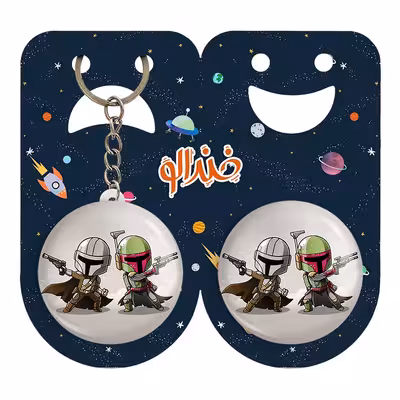 پیکسل خندالو مدل جنگ ستارگان کد 10281 به همراه جاکلیدی