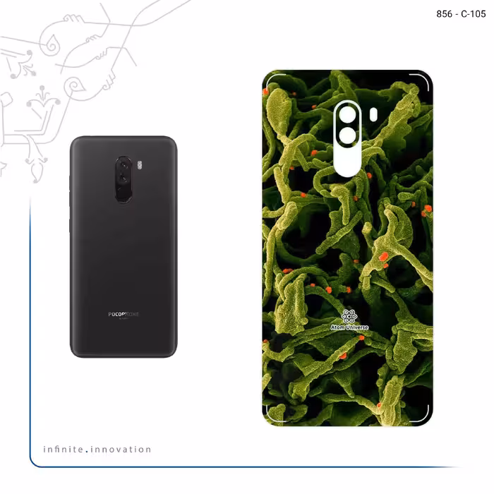 برچسب پوششی ماهوت مدل Atom Universe 2 مناسب برای گوشی موبایل شیائومی POCOPHONE F1