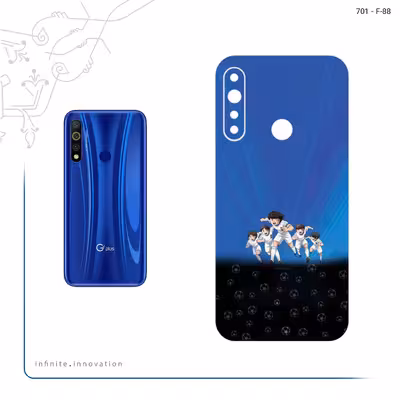 برچسب پوششی ماهوت مدل Ganbare Kikkazu مناسب برای گوشی موبایل جی پلاس P10