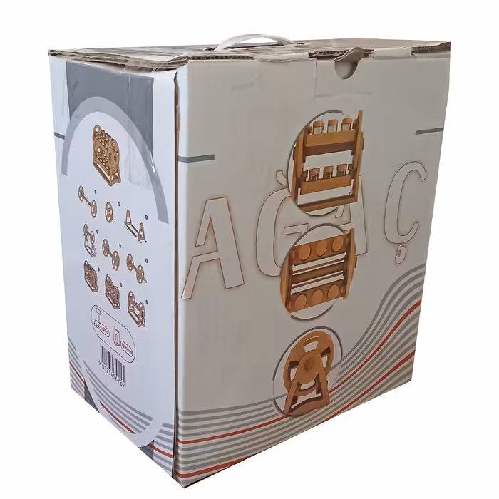  ست جای ادویه 12 پارچه آغاج کد 2019