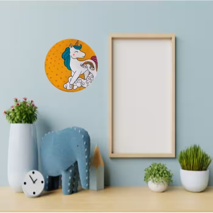 بشقاب دیوارکوب سفالی مدل ASSH1