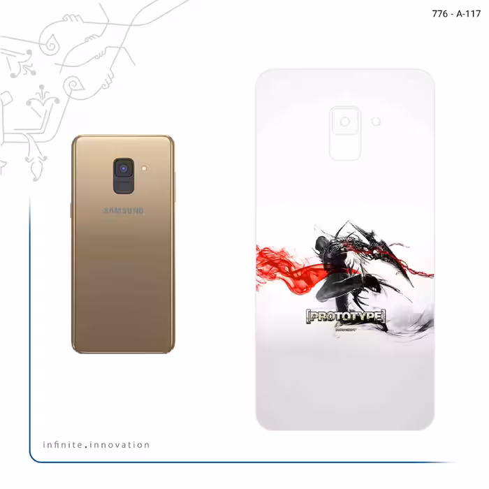 برچسب پوششی ماهوت مدل Prototype Game Series مناسب برای گوشی موبایل سامسونگ Galaxy A8 Plus 2018