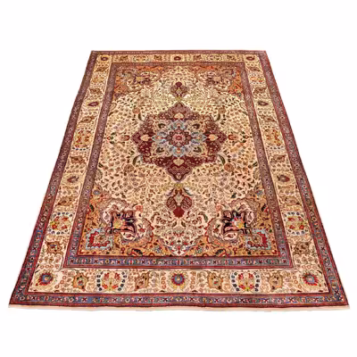 فرش قدیمی دستباف شش متری سی پرشیا کد 705040