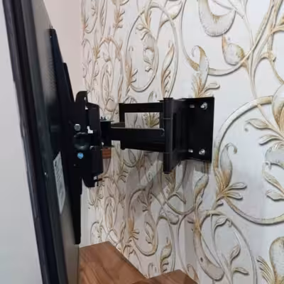 پایه دیواری تلویزیون مدل A43sia مناسب برای تلویزیون های 43 تا 65 اینچ