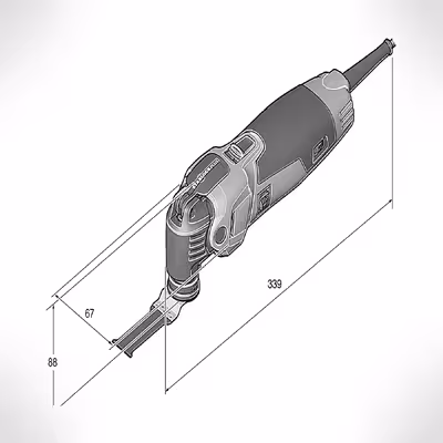 ابزار همه کاره فاین مدلMM 500 PLUS TOP مجموعه 32 عددی