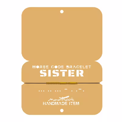 دستبند ماهوت مدل مورس کد SISTER - G