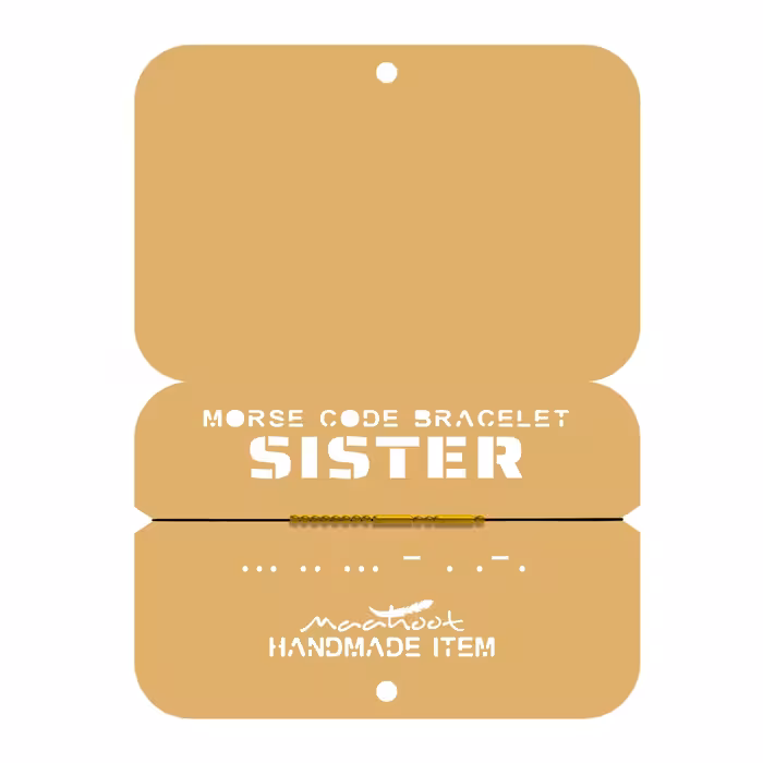 دستبند ماهوت مدل مورس کد SISTER - G