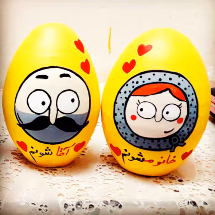 تخم مرغ سفالی خام کد T50 بسته 50 عددی