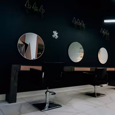 چراغ دیواری نئون دیزاین طرح Barber_WHT