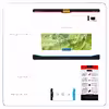 برچسب پوششی ماهوت مدل Green Crystal Marble مناسب برای تبلت سامسونگ Galaxy Tab A 10.1 2016 T580