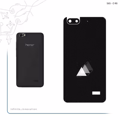 برچسب پوششی ماهوت مدل Minimal 3 Triangle Icon مناسب برای گوشی موبایل آنر 4C