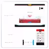برچسب پوششی ماهوت مدل Iran-Flag-1 مناسب برای تبلت سامسونگ Galaxy Tab S2 9.7 2016 T819N
