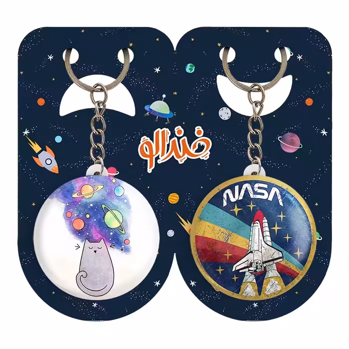 جاکلیدی خندالو مدل فضایی کد 19431937 مجموعه 2 عددی 