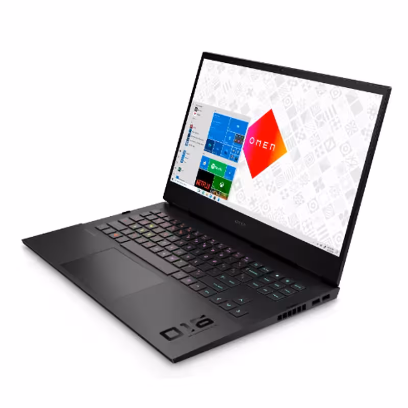 لپ تاپ اچ پی HP Omen 16 | Ryzen7-6800H | 16G | 512G | 8GB RX6650M | 16”FHD 144Hz (باکس اورجینال)