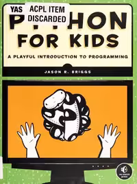 خرید و دانلود نسخه کامل کتاب Python for Kids: A Playful Introduction to Programming