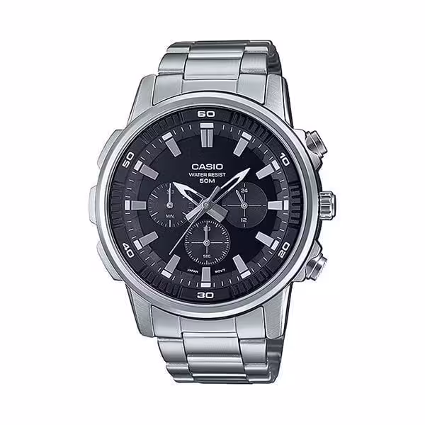 ساعت مردانه کاسیو مدل CASIO MTP-E505D-1AVDF