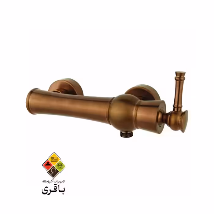 شیر توالت راسان مدل الیزه رزگلد مات