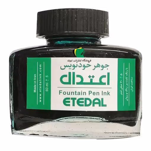 جوهر خودنویس اعتدال 60 میل رنگ سبز
