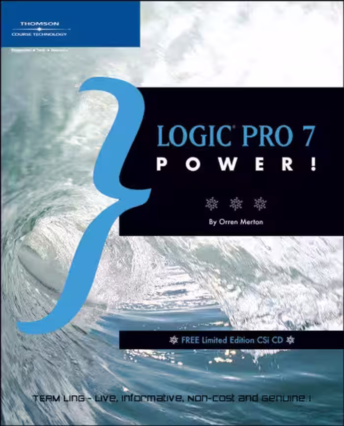 خرید و دانلود نسخه کامل کتاب Logic Pro 7 Power!