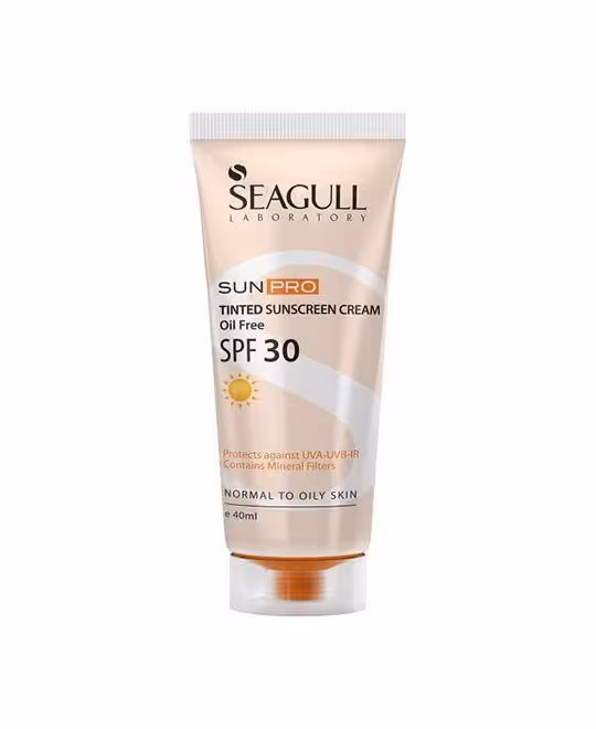 ضد آفتاب رنگی فاقد چربی SPF30 سی گل 40 میلی لیتر