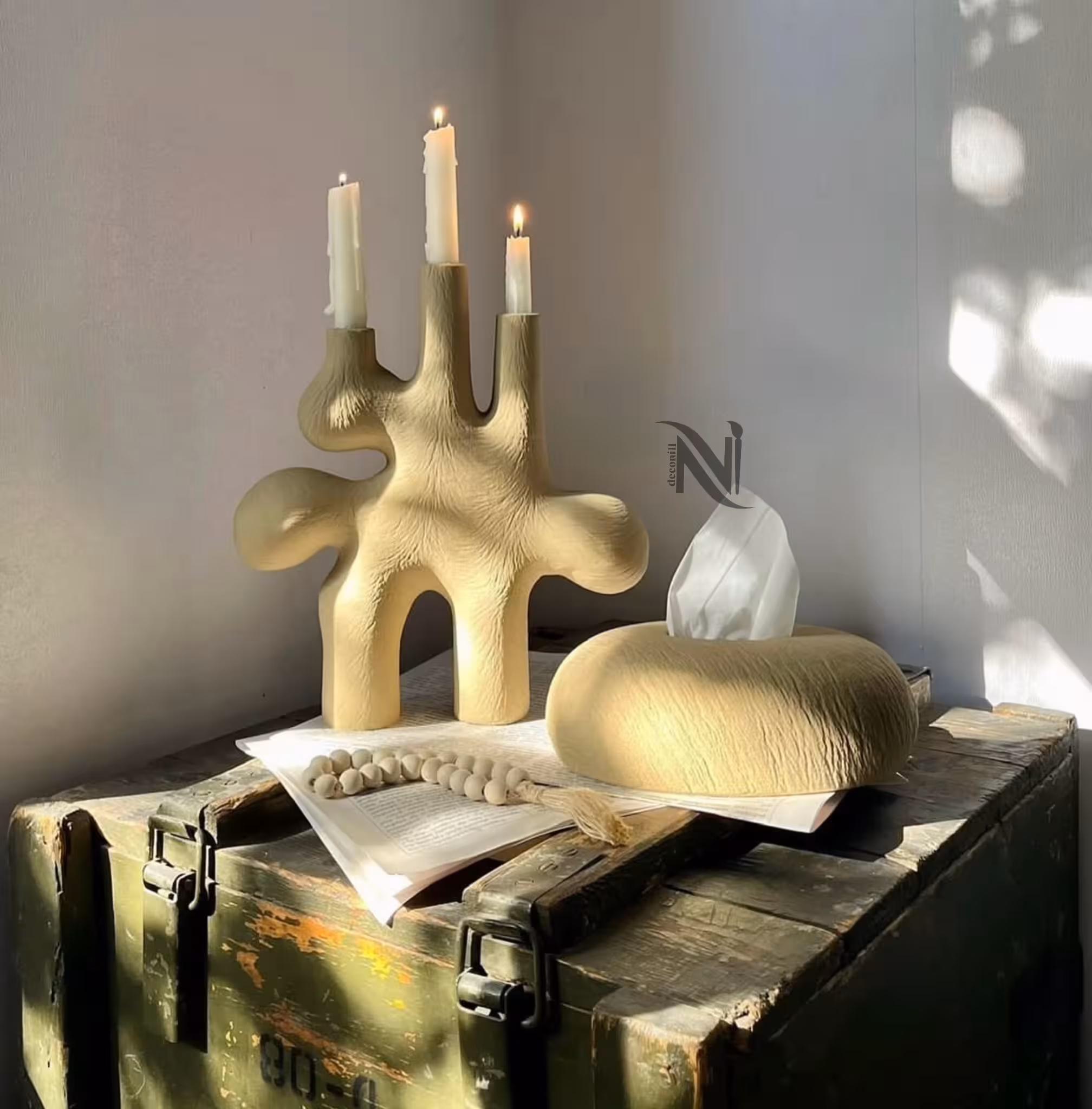 جادستمال کاغذی_جاشمعی  کدکالا44