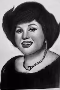 طراحی چهره بانو هایده