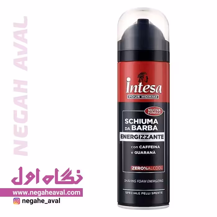 فوم اصلاح Energizzante اینتسا حجم 300 میلی لیتر