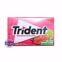 آدامس تریدنت توت فرنگی و لیمو