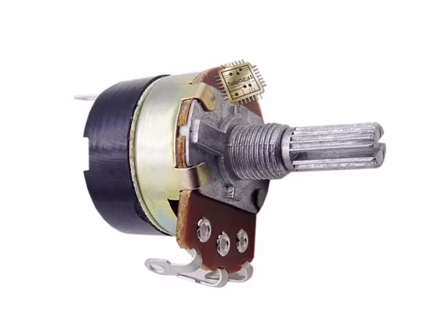 کلید ولوم 500 کیلو اهم بزرگ