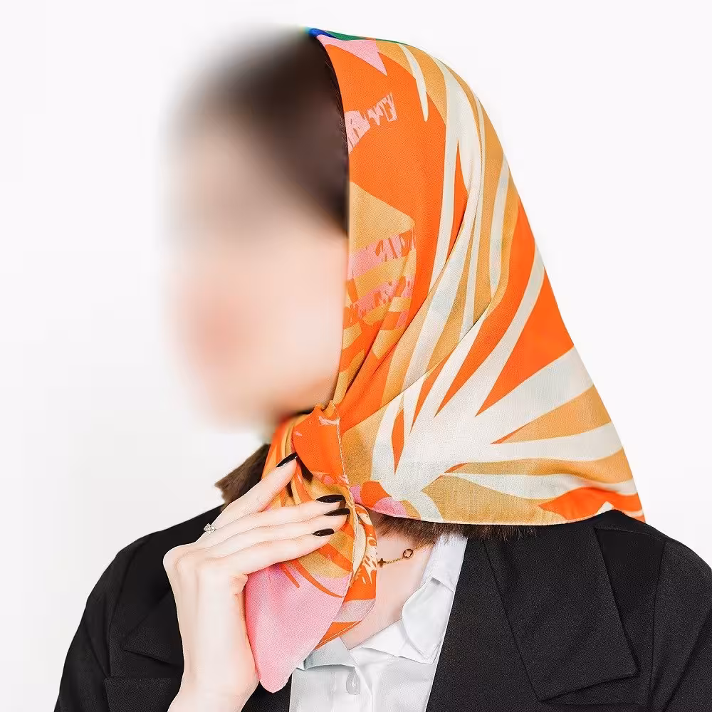 مینی اسکارف نخی مینی اسکارف جدید مینی اسکارف مجلسی مینی اسکارف طرحدار روسری شال